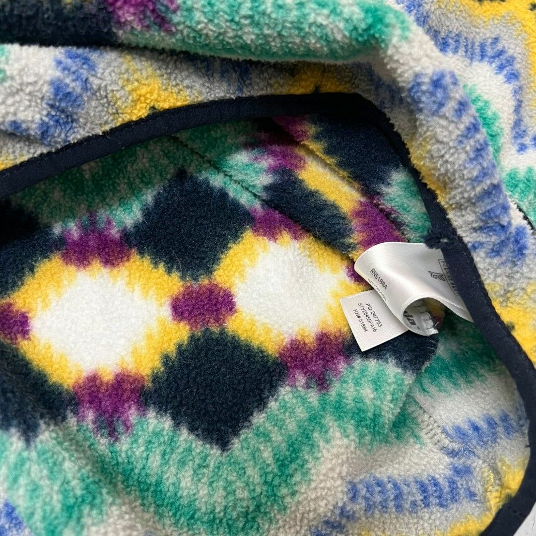 古着 MEXICO製 PATAGONIA SYNCHILLA FLEECE JACKET 総柄