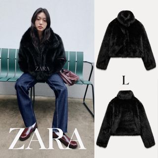 ZARA(毛皮/ファーコート ・ ブラック/黒色系)のフリマアイテム一覧 ZARA(毛皮/ファーコート ・ ブラック/黒色系)のフリマアイテム一覧