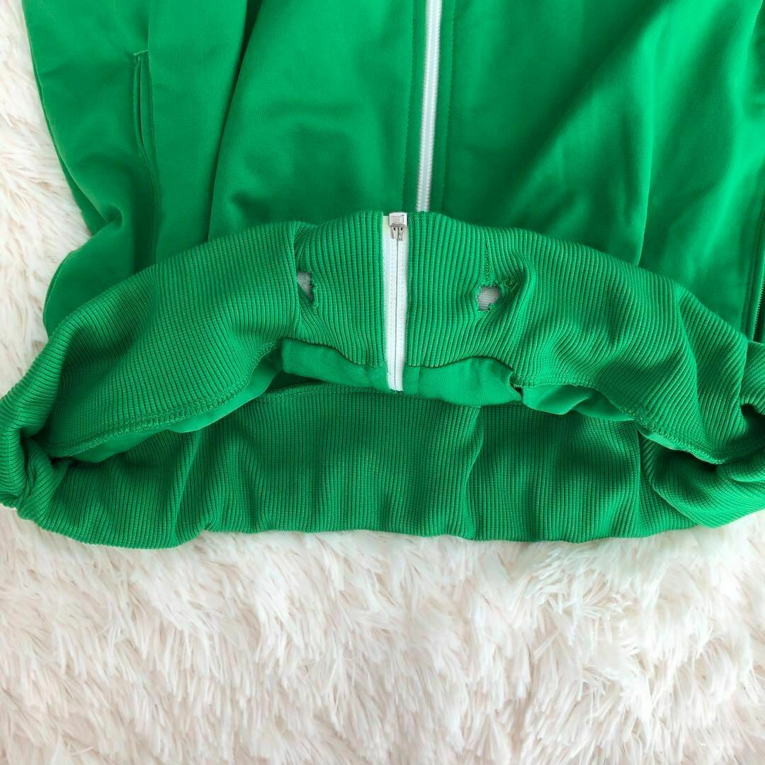 PUMA - PUMAプーマトラックジャケットグリーン×白ジャージレトロ PUMA - PUMAプーマトラックジャケットグリーン×白ジャージレトロ