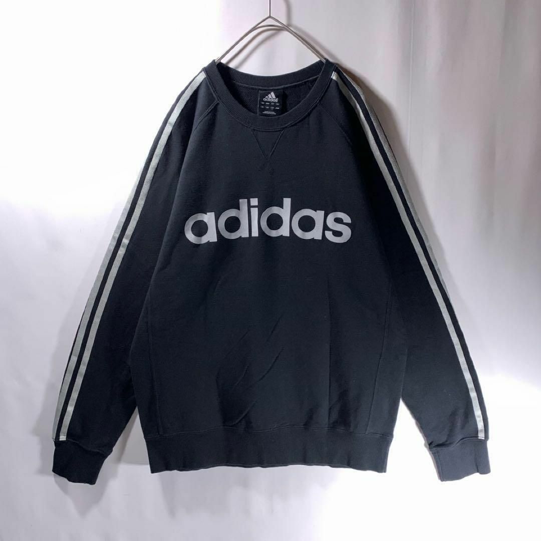 00s Y2K adidas 万国旗タグ ラグラン 前V スウェット アディダス 00s Y2K adidas 万国旗タグ ラグラン 前V スウェット アディダス