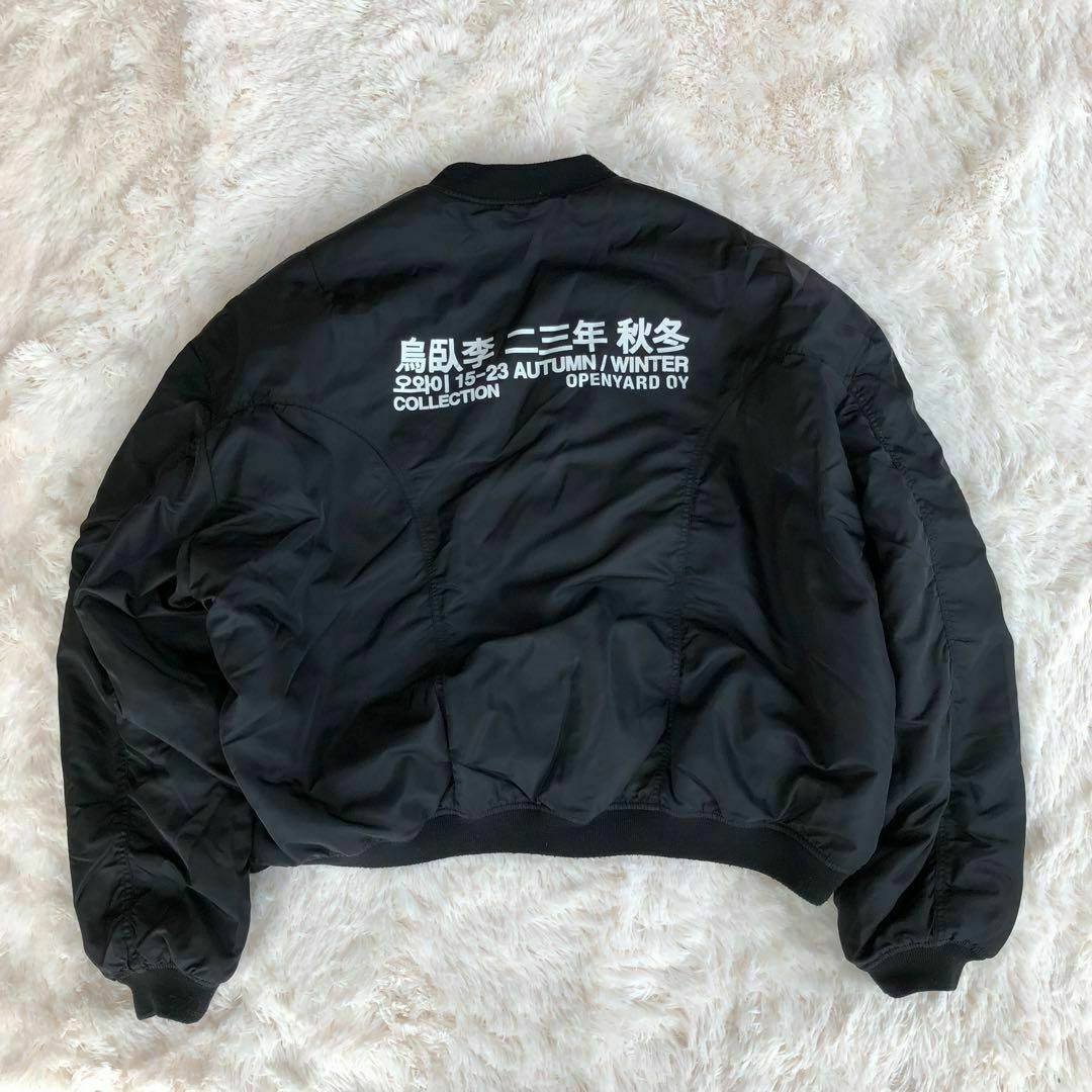 OY - OYオーワイオーバーサイズボンバージャケットMA-1フライト OY - OYオーワイオーバーサイズボンバージャケットMA-1フライト