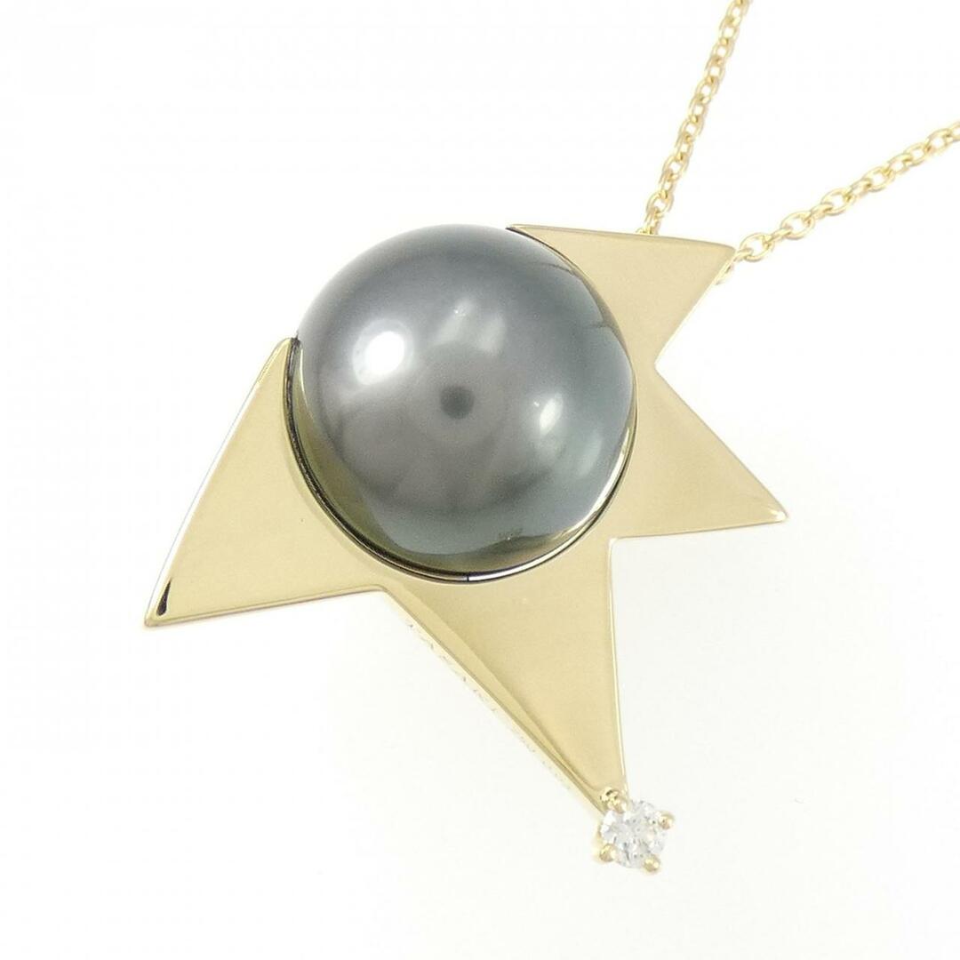 タサキ K18YG コメットモチーフ ネックレス TASAKI - タサキ コメット ネックレス 12mmの通販 by KOMEHYO
