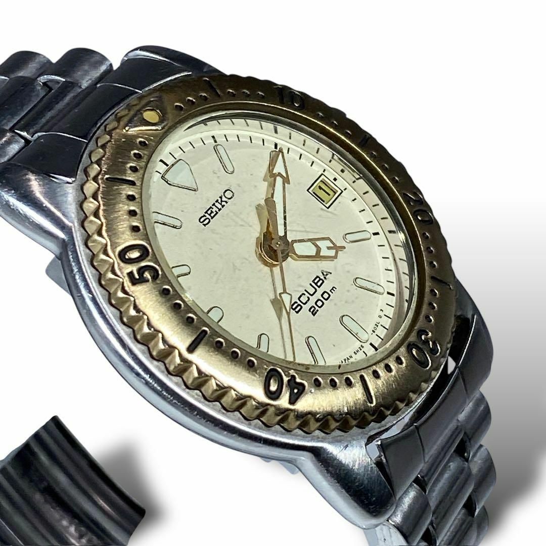 新品電池交換済 SEIKO セイコー SCUBA スキューバ クォーツ 腕時計 新品電池交換済 SEIKO セイコー SCUBA スキューバ クォーツ 腕時計