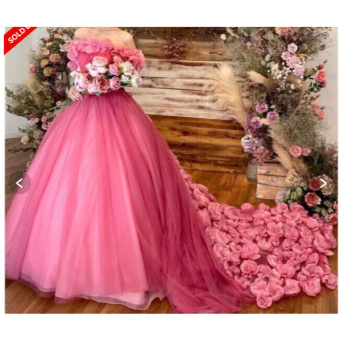 ピンクバラドレスオーダーの通販 by David1021k Dress|ラクマ ピンクバラドレスオーダーの通販 by David1021k Dress|ラクマ