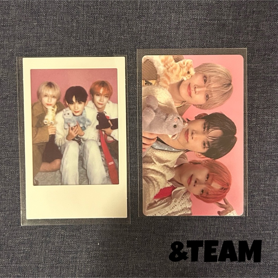 &TEAM(エンティーム)の&TEAM シーグリ 2025 ニコラス ユウマ ジョー ユニットトレカ エンタメ/ホビーのトレーディングカード(シングルカード)の商品写真