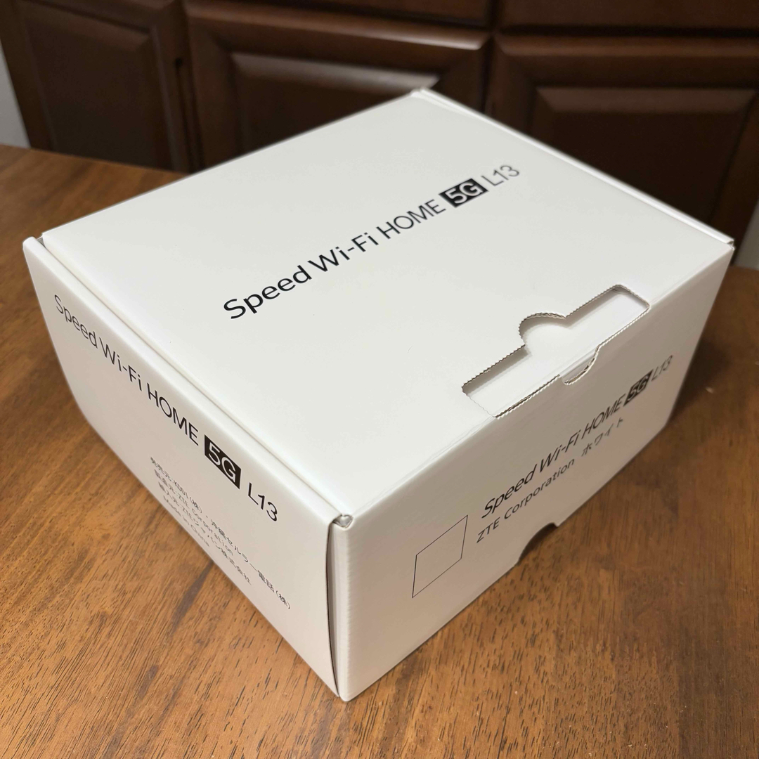 ほぼ新品ZTE まずく Speed Wi-Fi HOME 5G L13 ホワイト ほぼ新品ZTE まずく Speed Wi-Fi HOME 5G L13 ホワイト
