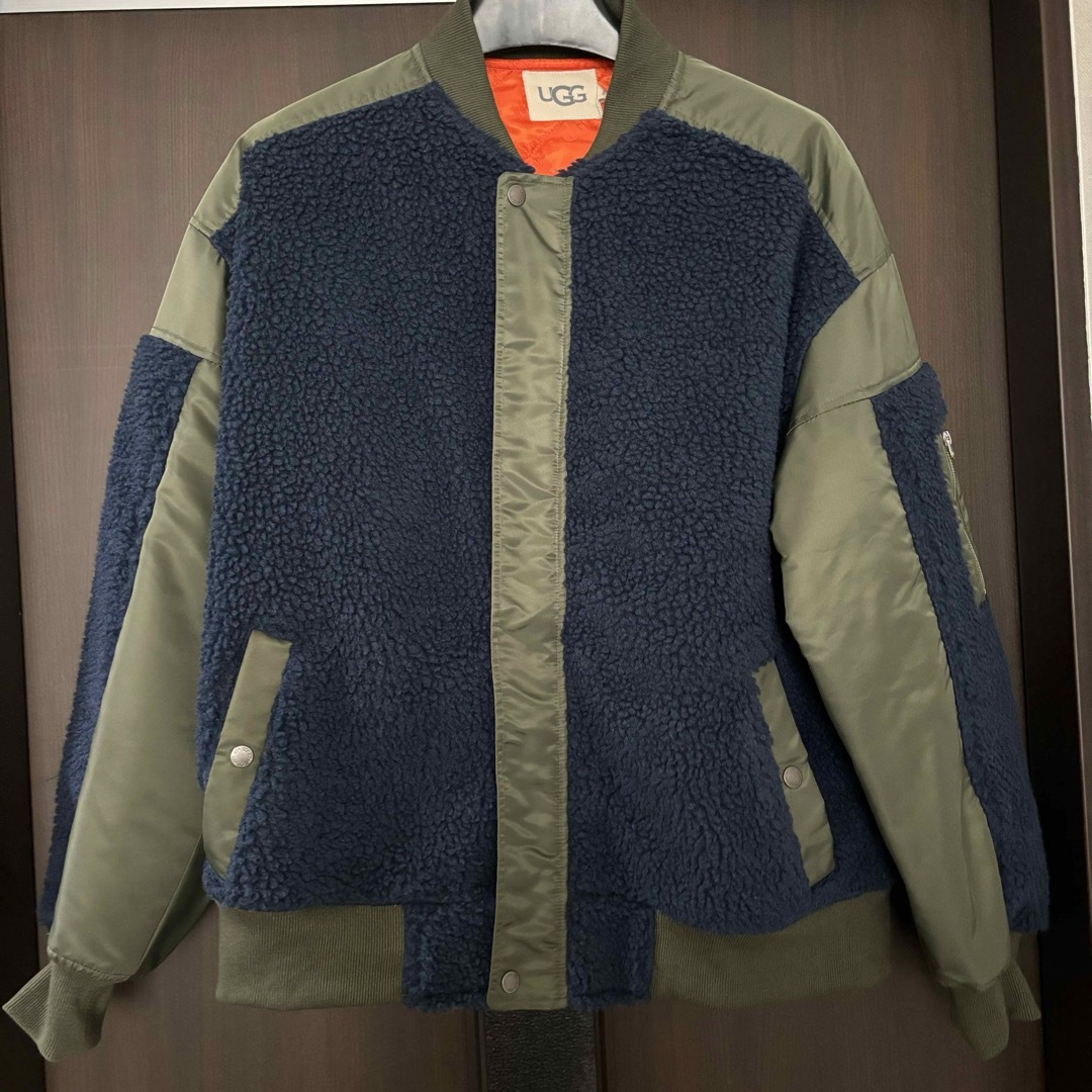 UGG - 完売希少 入手困難激レアUGGボアブルゾンMA1 UGG@mos限定 UGG - 完売希少 入手困難激レアUGGボアブルゾンMA1 UGG@mos限定