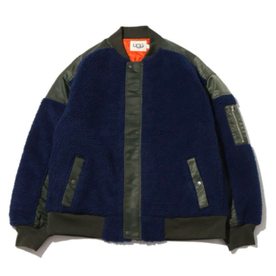UGG - 完売希少 入手困難激レアUGGボアブルゾンMA1 UGG@mos限定 UGG - 完売希少 入手困難激レアUGGボアブルゾンMA1 UGG@mos限定