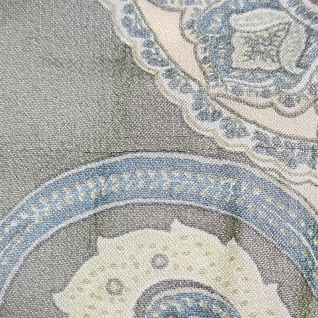 ☆ETRO☆ ストール シフォン ペイズリー柄 シルク グリーン ☆ETRO☆ ストール シフォン ペイズリー柄 シルク グリーン