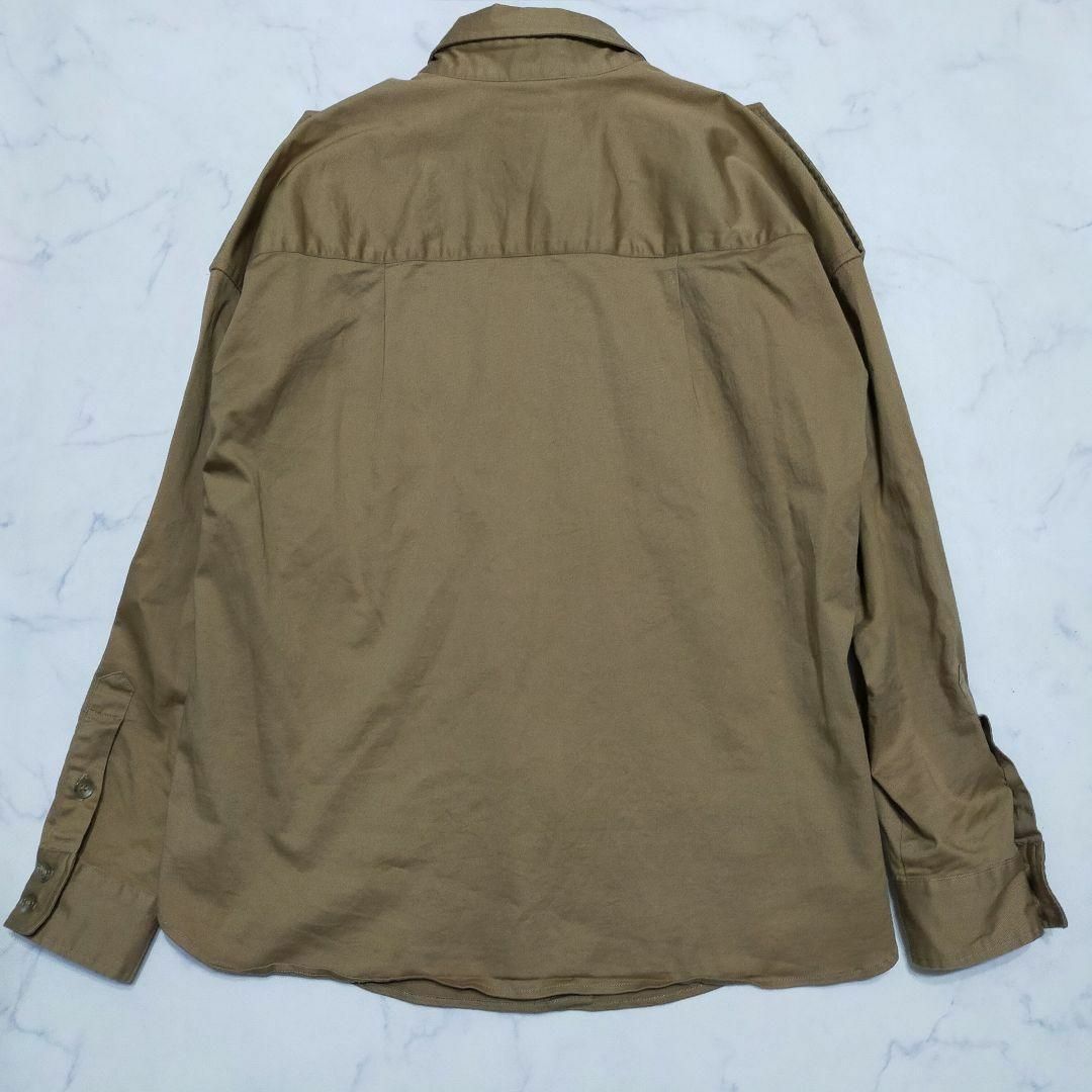 希少✨アパルトモン ストレッチ 2wayシャツ カシュクール ベージュ 希少✨アパルトモン ストレッチ 2wayシャツ カシュクール ベージュ