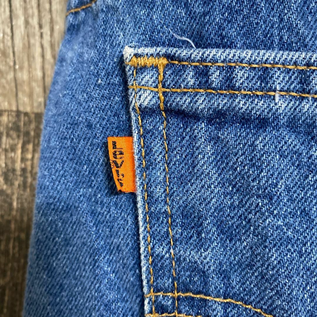 リーバイス USA製 80s ヴィンテージ オレンジ タグ 38 パンツ 古着 リーバイス USA製 80s ヴィンテージ オレンジ タグ 38 パンツ 古着
