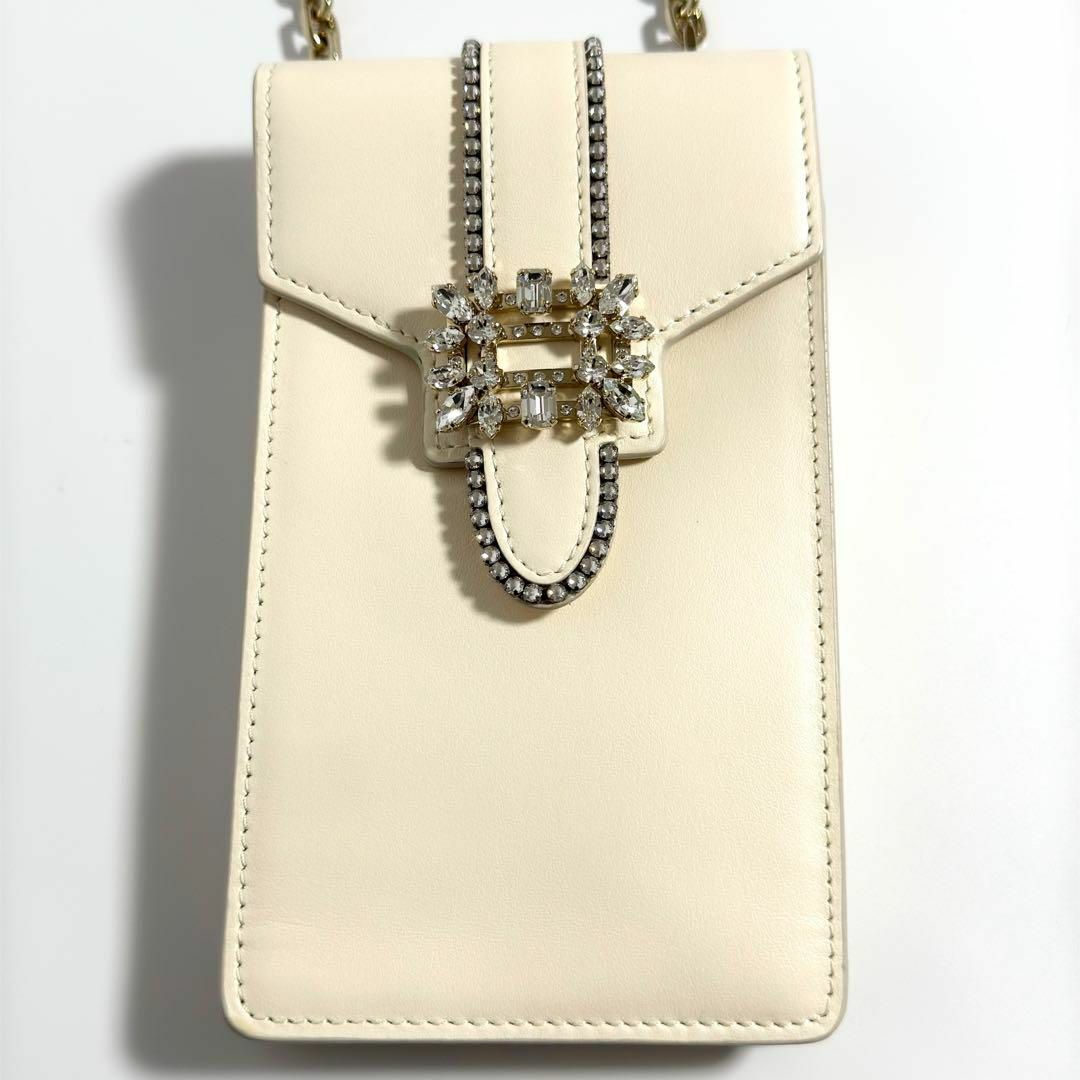 ROGER VIVIER - 【未使用】ロジェヴィヴィエ スマホショルダー ROGER VIVIER - 【未使用】ロジェヴィヴィエ スマホショルダー