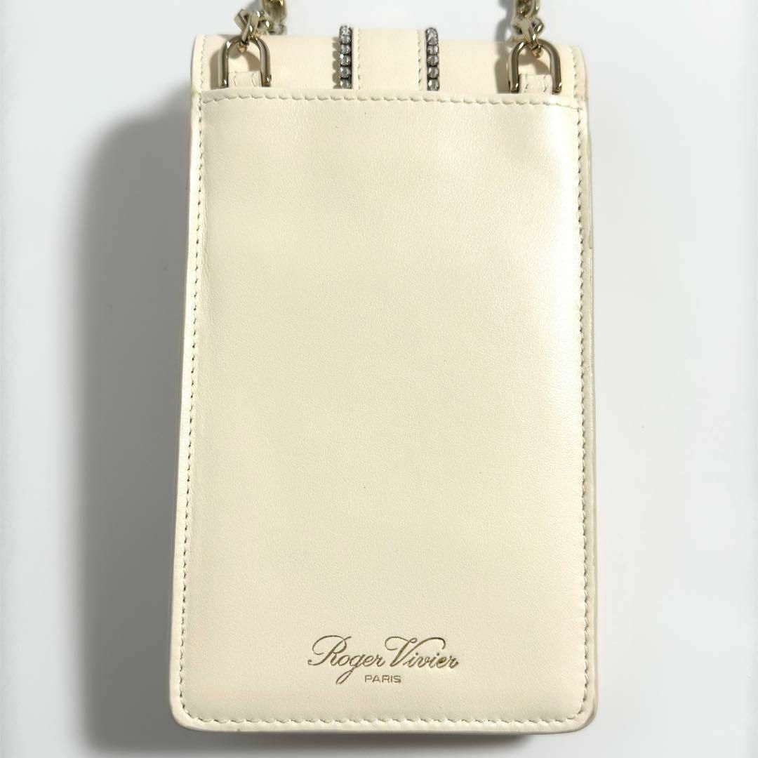 ROGER VIVIER - 【未使用】ロジェヴィヴィエ スマホショルダー ROGER VIVIER - 【未使用】ロジェヴィヴィエ スマホショルダー