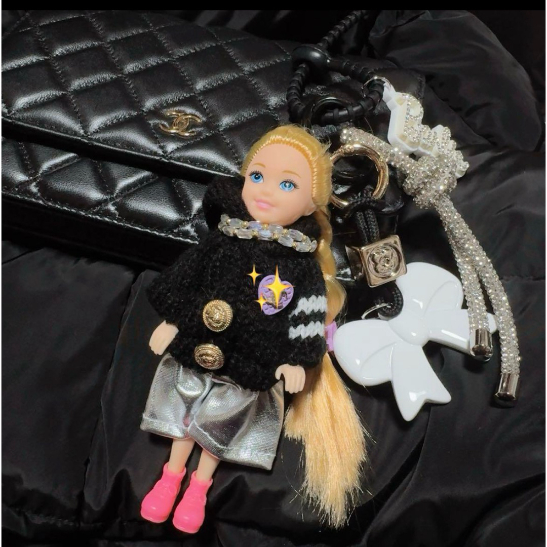新品♡バービー ドール キーリング バッグチャーム 韓国 CHANEL 新品♡バービー ドール キーリング バッグチャーム 韓国 CHANEL