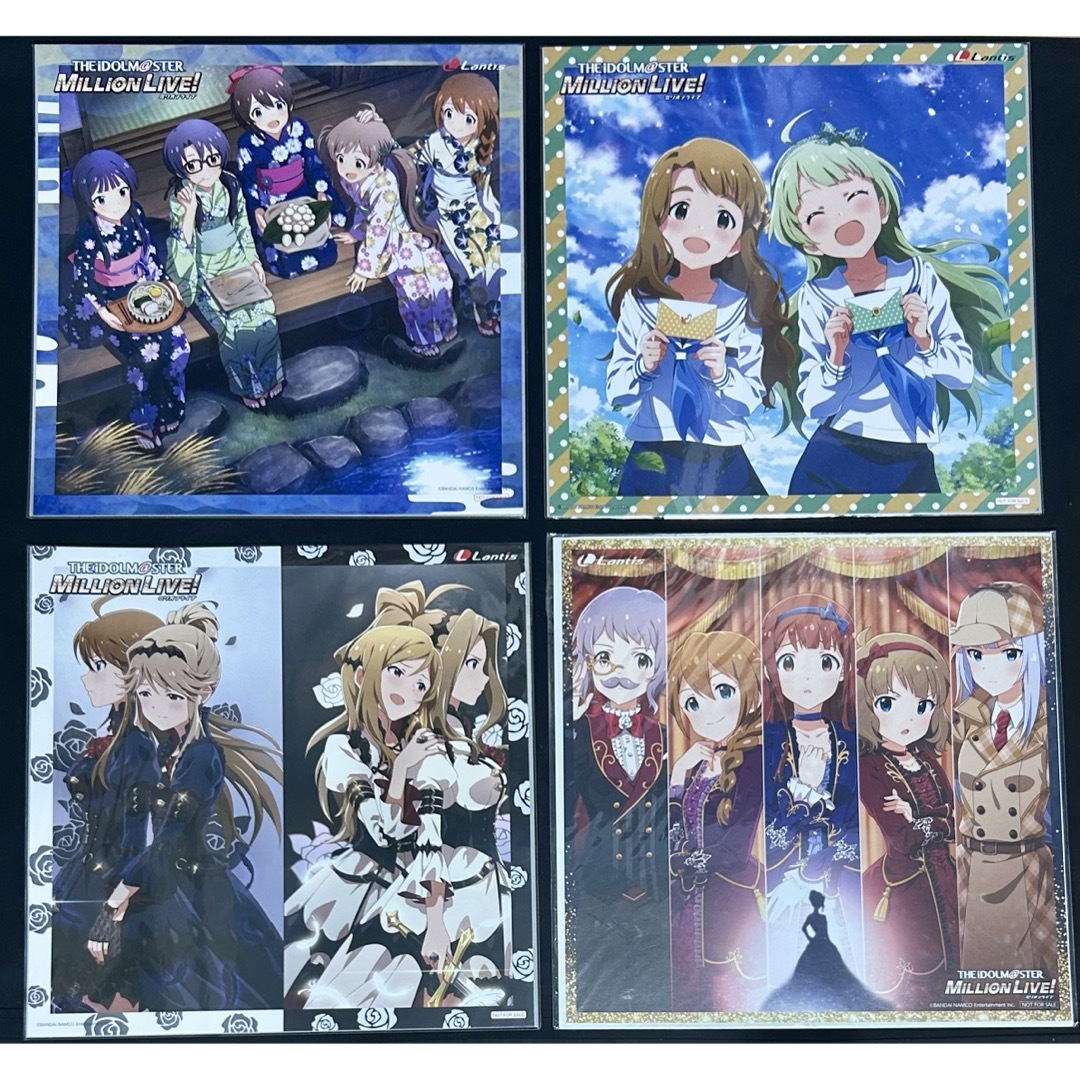 アイドルマスター ミリオンライブ! 特典 メガジャケ まとめ売り アイドルマスター ミリオンライブ! 特典 メガジャケ まとめ売り