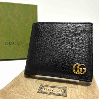 GUCCI - 008✨極美品✨GUCCI グッチ 折り財布 GGマーモント GUCCI - 008✨極美品✨GUCCI グッチ 折り財布 GGマーモント