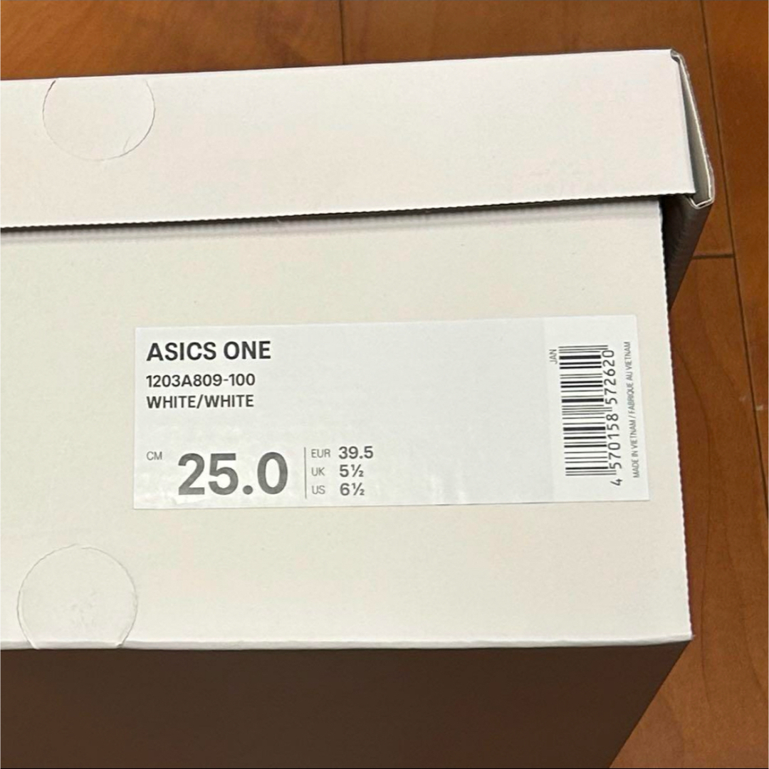 asics - Asics One White 25cm ワンオク Taka コラボの通販 by asics - Asics One White 25cm ワンオク Taka コラボの通販 by