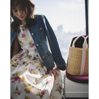 ユニクロ(UNIQLO)のユニクロ×イネス♡リネンコットンワンピース(ひざ丈ワンピース)