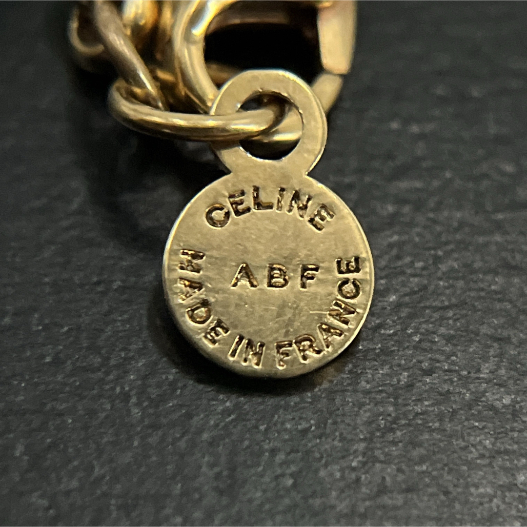 CELINE - CELINE セリーヌ ネックレス パール ロゴボール CELINE - CELINE セリーヌ ネックレス パール ロゴボール