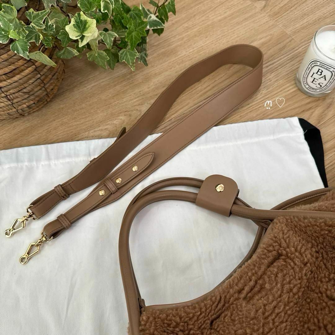 Max Mara マックスマーラ テディベアトートバッグ ハンド Max Mara マックスマーラ テディベアトートバッグ ハンド