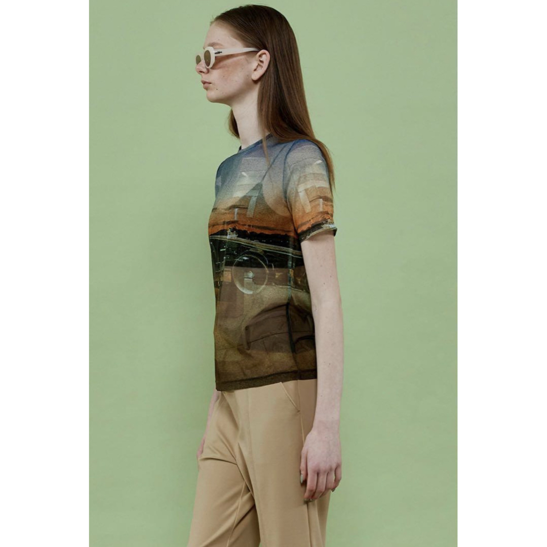 MAISON SPECIAL(メゾンスペシャル)のMAISON SPECIAL AIR PORT Print T-shirt メンズのトップス(Tシャツ/カットソー(半袖/袖なし))の商品写真