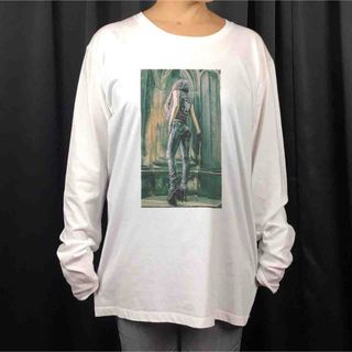 新品 モーターヘッド ウォーピッグ 鋲 革ジャン ロック ガール ロンT(Tシャツ/カットソー(七分/長袖))