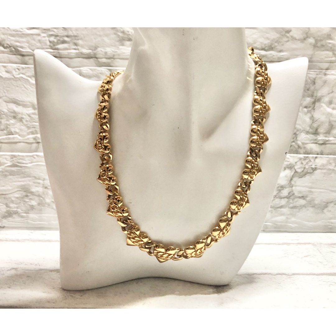 NINA RICCI ニナリッチ ハート ネックレス ゴールドカラー NINA RICCI ニナリッチ ハート ネックレス ゴールドカラー