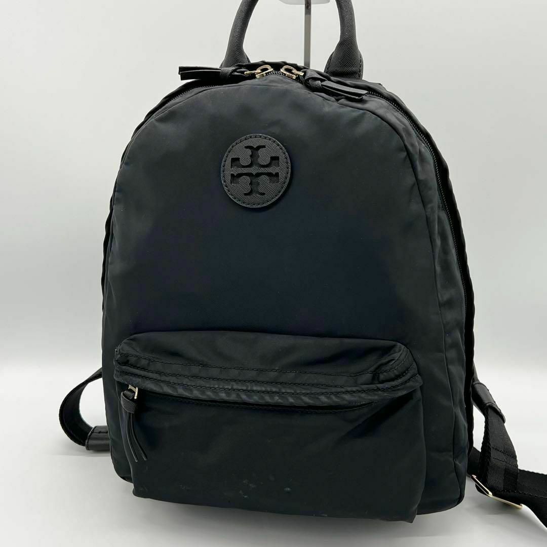 ✨️良品✨トリーバーチ リュックサック 肩掛け ナイロン レザー ✨️良品✨トリーバーチ リュックサック 肩掛け ナイロン レザー