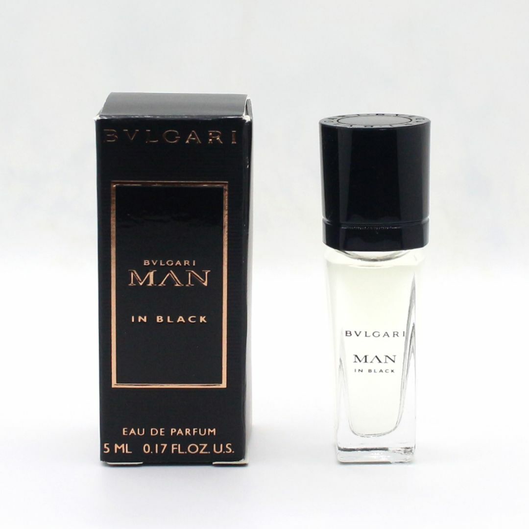 BVLGARI - ブルガリ マン イン ブラック 5ml ミニ香水 ブルガリ BVLGARI - ブルガリ マン イン ブラック 5ml ミニ香水 ブルガリ