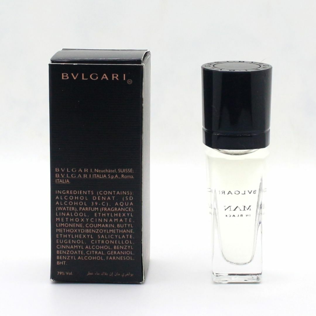 BVLGARI - ブルガリ マン イン ブラック 5ml ミニ香水 ブルガリ BVLGARI - ブルガリ マン イン ブラック 5ml ミニ香水 ブルガリ