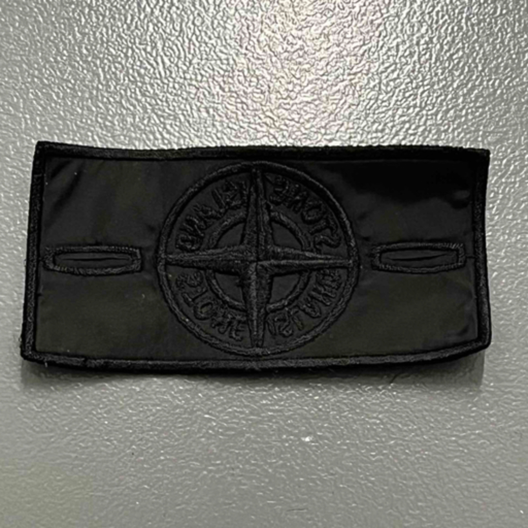 STONE ISLAND - ストーンアイランド ワッペン 黒 STONE ISLANDの STONE ISLAND - ストーンアイランド ワッペン 黒 STONE ISLANDの