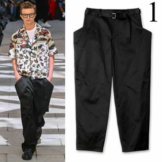 sacai - 1 黒 SACAI 25SS Cotton Chino Pants サカイの通販|ラクマ sacai - 1 黒 SACAI 25SS Cotton Chino Pants サカイの通販|ラクマ