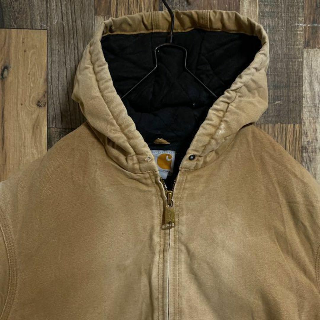 carhartt - カーハート ダック パーカー ベージュ アウター carhartt - カーハート ダック パーカー ベージュ アウター