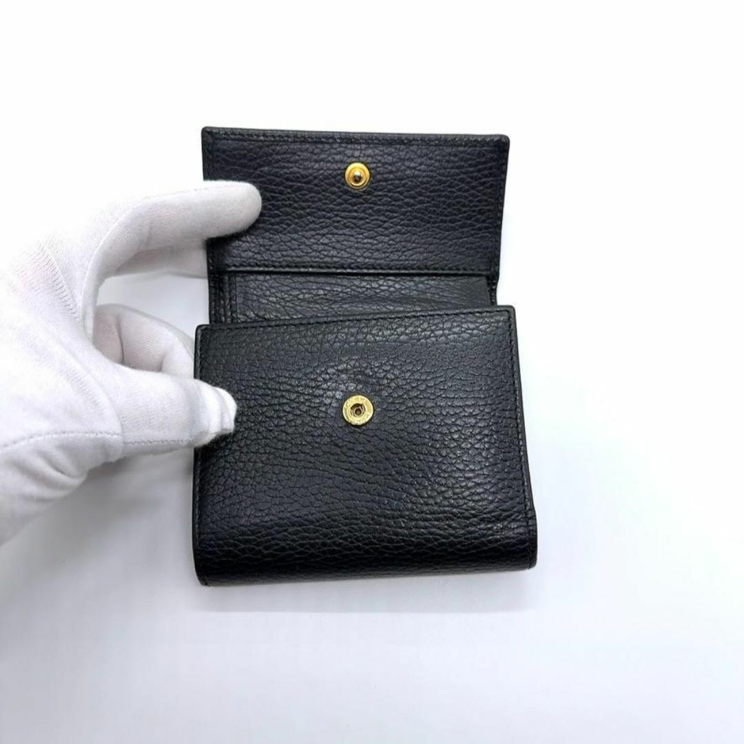 ◇グッチ◇546584/レザー/GGマーモント/三つ折り財布/ブランド ◇グッチ◇546584/レザー/GGマーモント/三つ折り財布/ブランド
