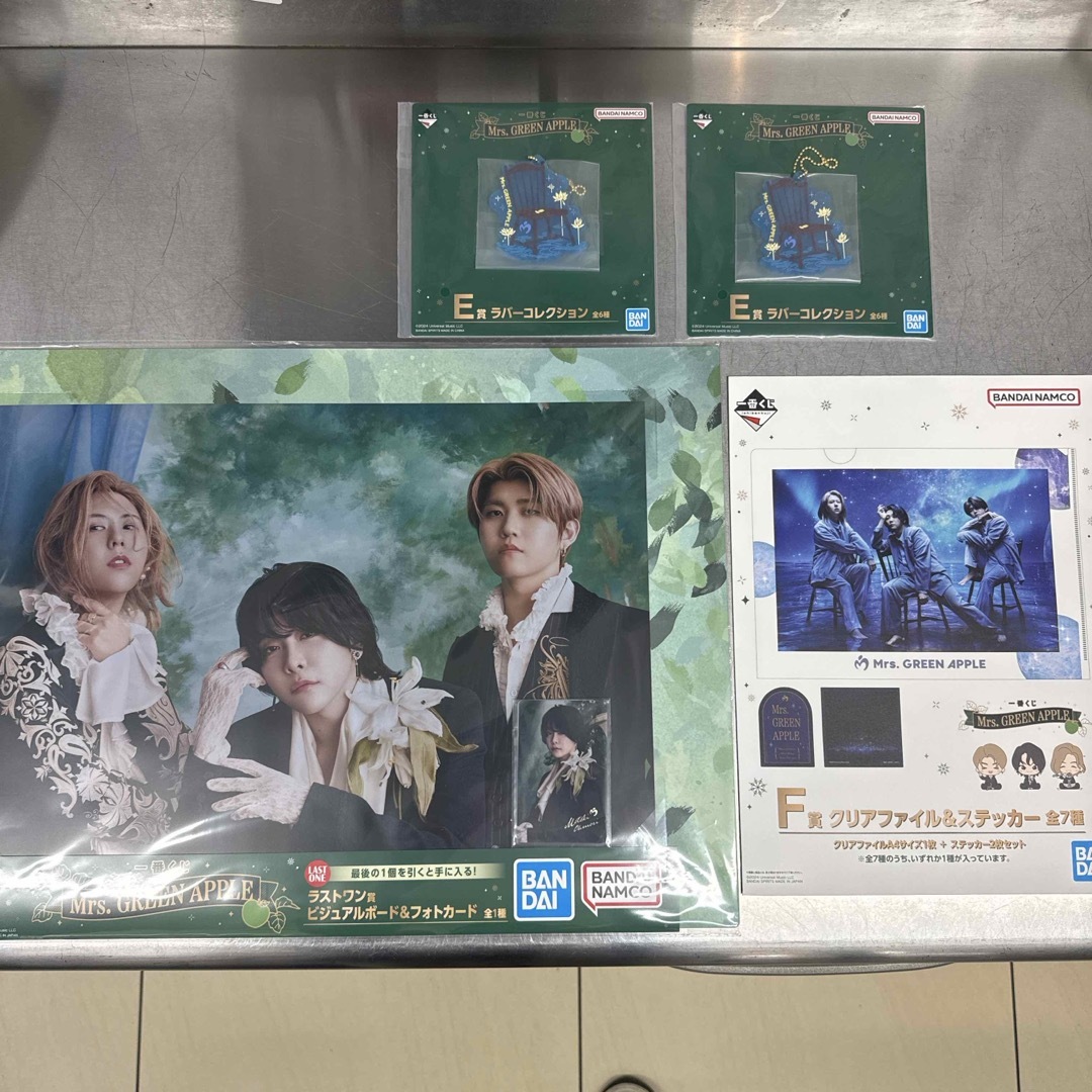 Mrs. GREEN APPLE 一番くじ ラストワン賞 E賞 F賞 タレントグッズ Mrs. GREEN APPLE 一番くじ ラストワン賞 E賞 F賞 タレントグッズ
