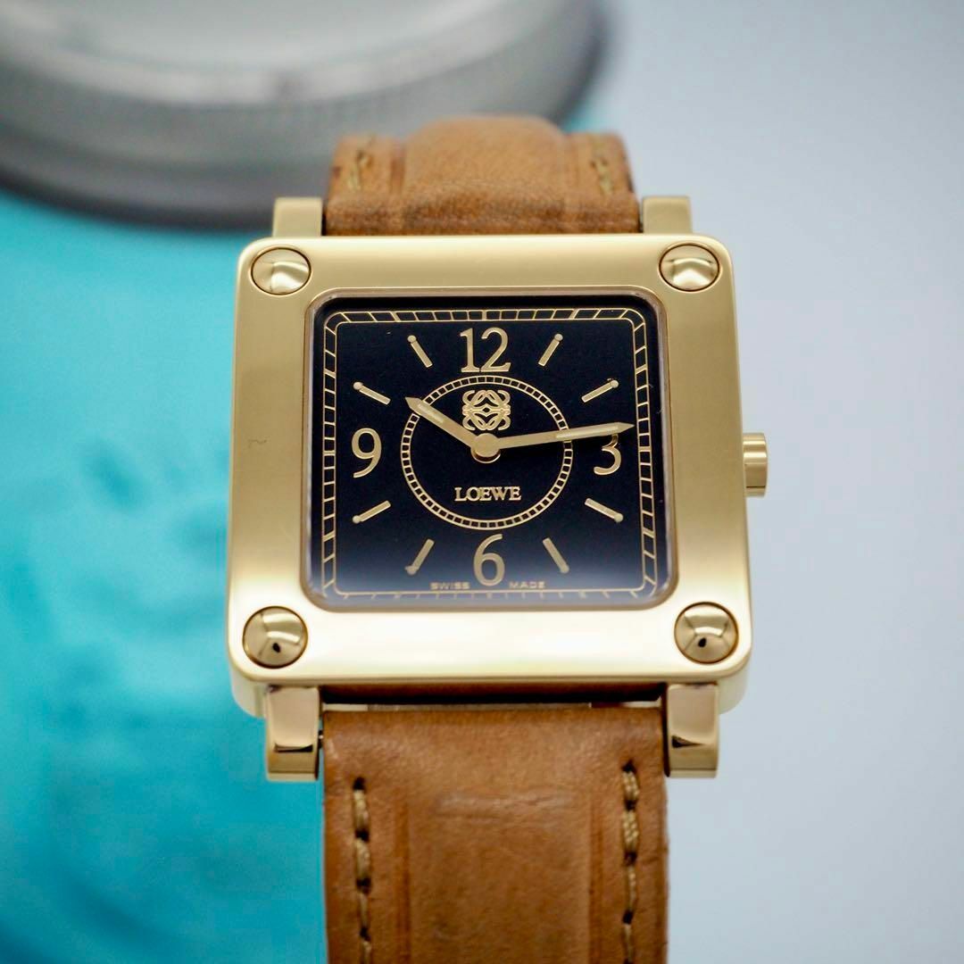 LOEWE - 384【150周年限定】LOEWE 時計 レディース メンズ 18KGP LOEWE - 384【150周年限定】LOEWE 時計 レディース メンズ 18KGP