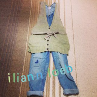 イリアンローブ(iliann loeb)の[iliannloeb]ニットベスト(ベスト/ジレ)