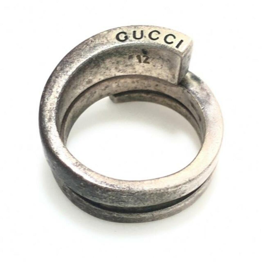 GUCCI - GUCCI(グッチ) リング - シルバーの通販 by ブランディア|グッチならラクマ GUCCI - GUCCI(グッチ) リング - シルバーの通販 by ブランディア|グッチならラクマ