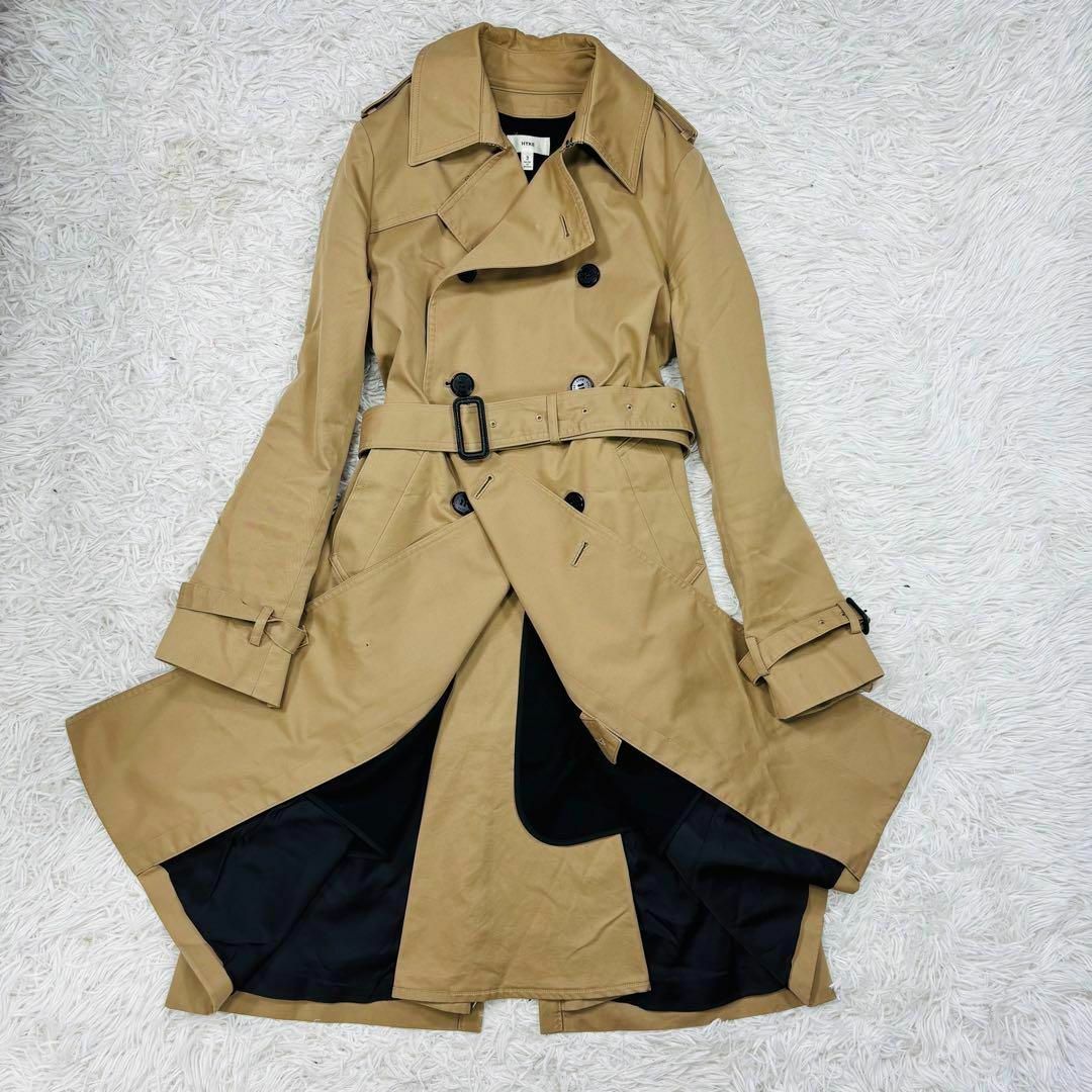 極美品 ハイク トレンチコート ライナー 2way ベージュ 03 L 極美品 ハイク トレンチコート ライナー 2way ベージュ 03 L