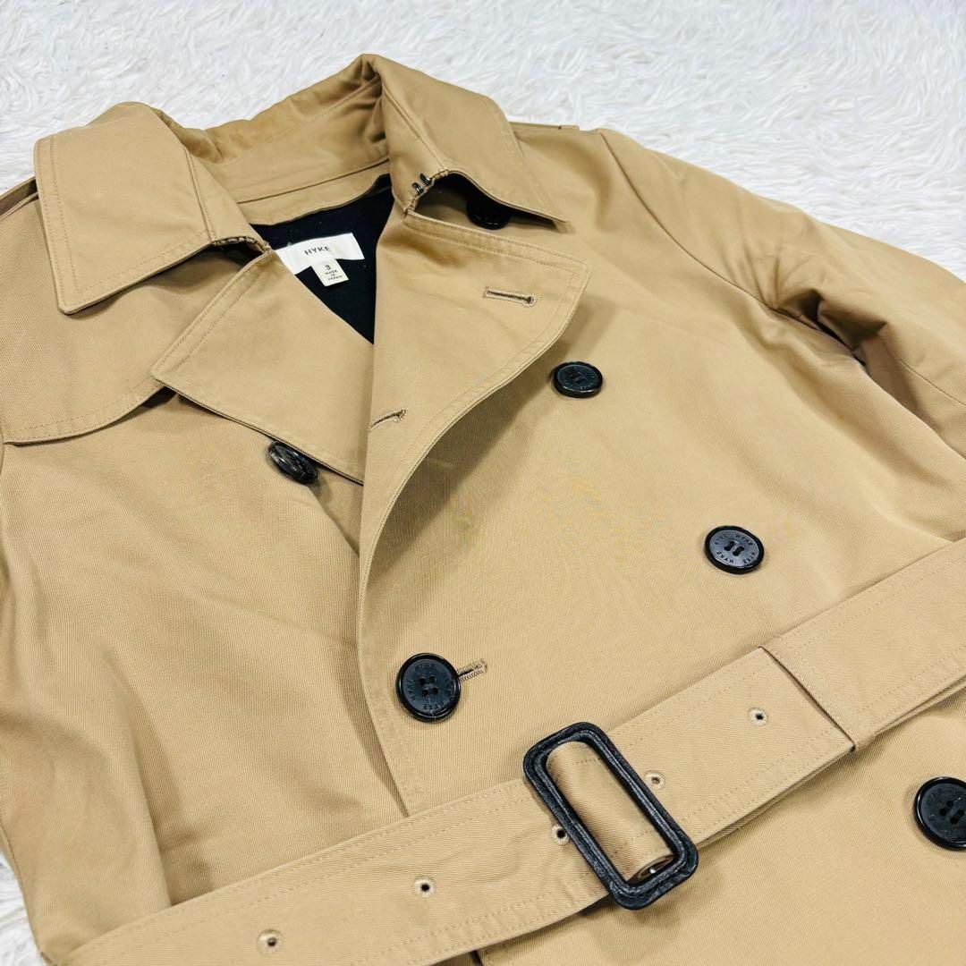 極美品 ハイク トレンチコート ライナー 2way ベージュ 03 L 極美品 ハイク トレンチコート ライナー 2way ベージュ 03 L