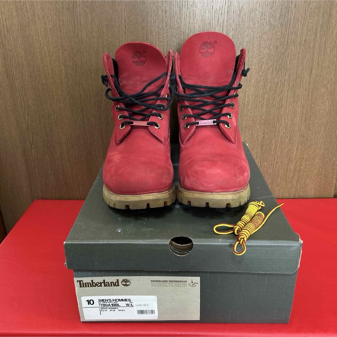 Timberland - 美品 ティンバーランド 赤色の通販 by ノート Timberland - 美品 ティンバーランド 赤色の通販 by ノート