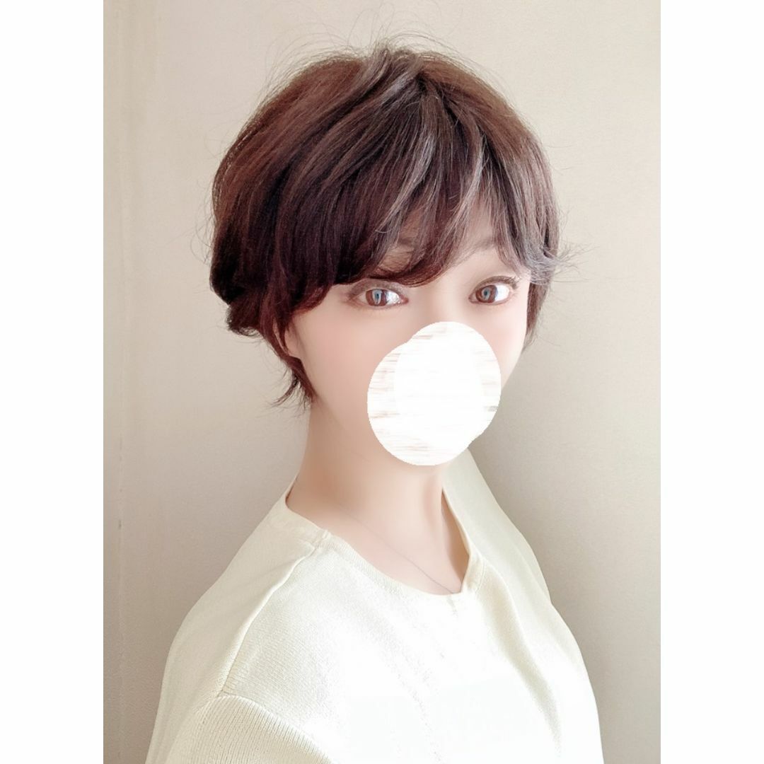 JO ジュリア・オージェ 人毛70%MIX フワリエルショート ブラウン JO ジュリア・オージェ 人毛70%MIX フワリエルショート ブラウン