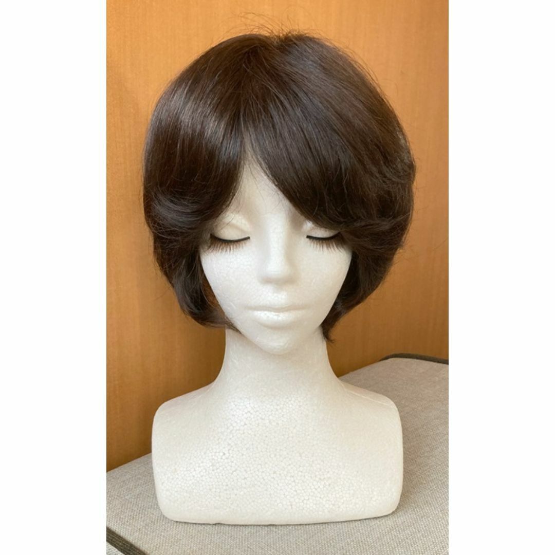 JO ジュリア・オージェ 人毛70%MIX フワリエルショート ブラウン JO ジュリア・オージェ 人毛70%MIX フワリエルショート ブラウン