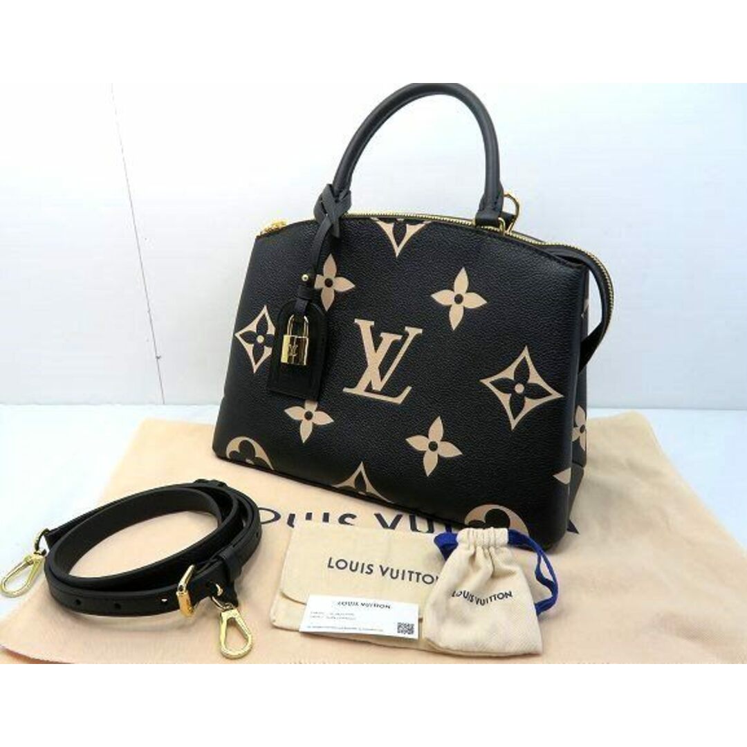 LOUIS VUITTON - s24g-1475x【中古】LOUIS VUITTON　ﾙｲｳﾞｨﾄﾝ　ﾌﾟﾃｨ　ﾊﾞﾚPM　ﾓﾉｸﾞﾗﾑ　ｱﾝﾌﾟﾗﾝﾄ　M58913　2WAY　ﾊﾝﾄﾞﾊﾞｯｸﾞ　ｼｮﾙﾀﾞｰﾊﾞｯｸﾞ
