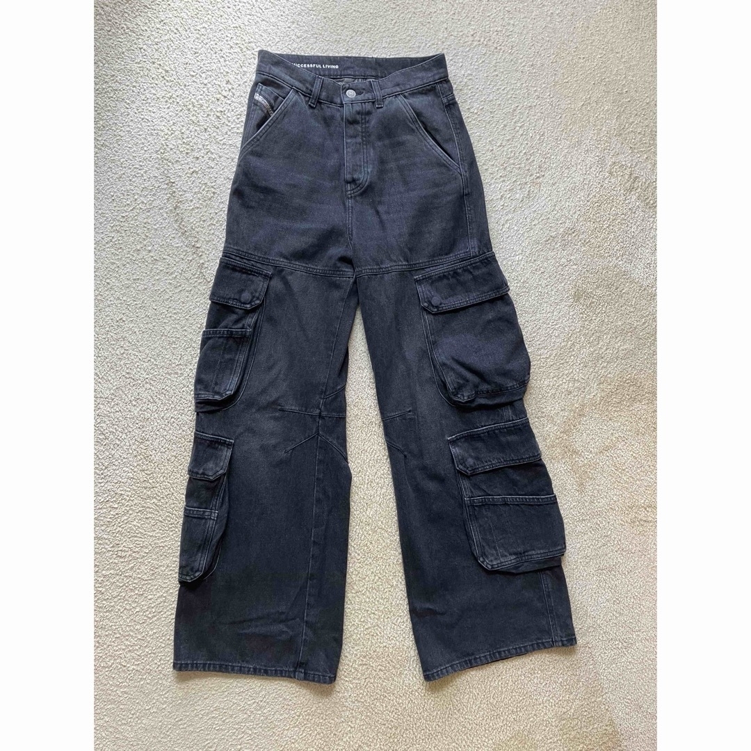 DIESEL - 【DIESEL】レディース デニム カーゴパンツ ルーズ DIESEL - 【DIESEL】レディース デニム カーゴパンツ ルーズ