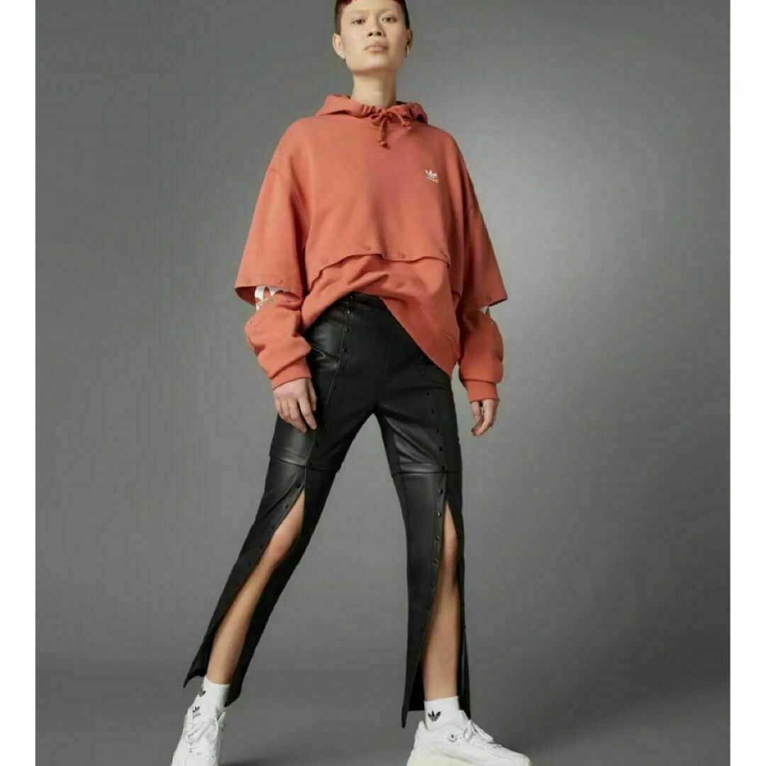 adidas - adidas アディダス レザー ジャージ ドッキング パンツ adidas - adidas アディダス レザー ジャージ ドッキング パンツ
