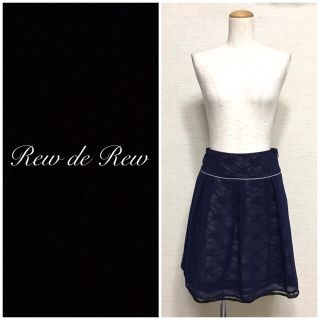 ルーデルー(Rew de Rew)の❤️送料込❤️Rew de Rew シフォンAラインスカート ルーデルー(ミニスカート)