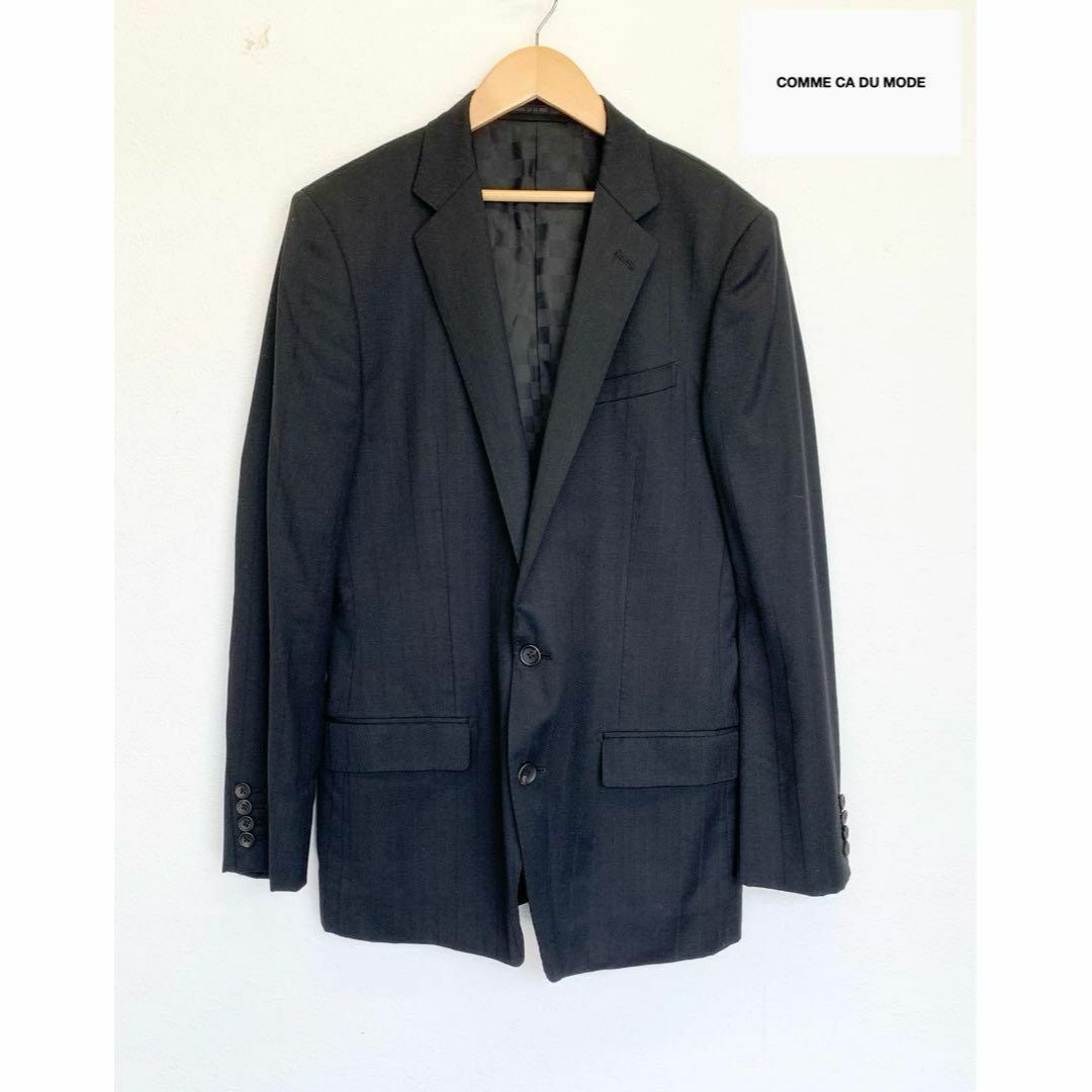 COMME CA DU MODE - 4106 コムサデモード メンズ ブラック COMME CA DU MODE - 4106 コムサデモード メンズ ブラック