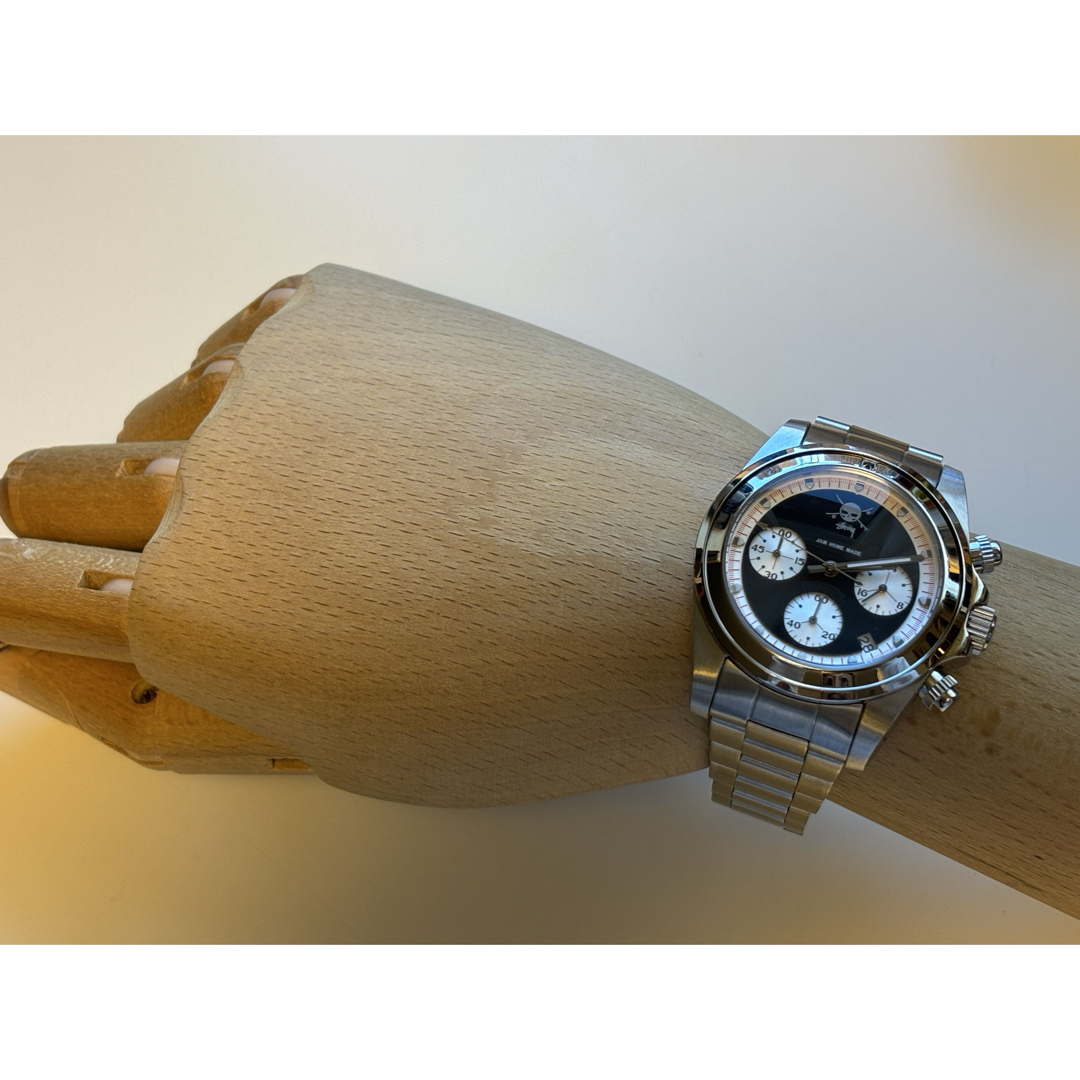 STUSSY - 別注/JAM HOME MADE/コラボ/限定/Stussy/時計/クロノ STUSSY - 別注/JAM HOME MADE/コラボ/限定/Stussy/時計/クロノ