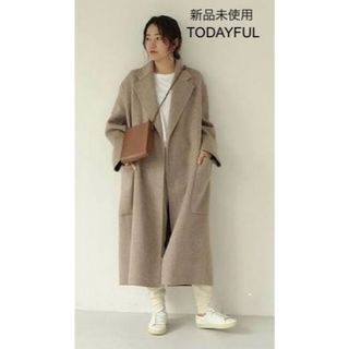 TODAYFUL - 未使用♢TODAYFUL ウールオーバーコートの通販 by TODAYFUL - 未使用♢TODAYFUL ウールオーバーコートの通販 by